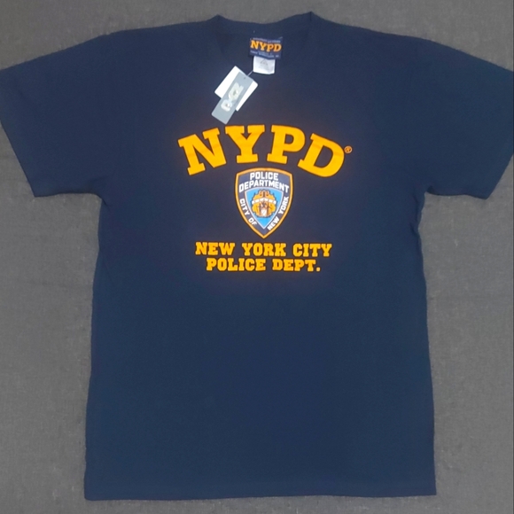 NYPD Police Department Official Licensed NYC Mens T-Shirt - Picture 1 of 4